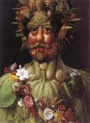 Giuseppe Arcimboldo Emperor Rudolf II as a Vertumnus Sweden oil painting artist